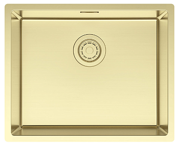 Фото товара: Paulmark LASSAN 54 UNI, мойка, нержавеющая сталь, светлое золото