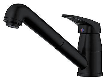 Фото товара: Omoikiri Tateyama-S-GB, смеситель, гранит, графит