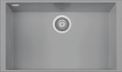 Rivelato STRIA SR-7669 grigio puro, мойка, гранит, серый