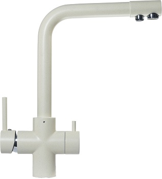 Фото товара: Ecoshtein ES 0400, смеситель, гранит, капучино