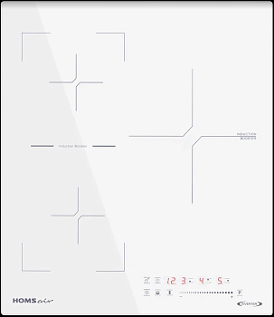 Фото товара: HOMSair HIC43SWH Inverter индукционная поверхность