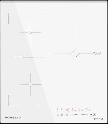 Фото товара: HOMSair HIC43SWH Inverter индукционная поверхность
