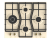 Gorenje GW6D42CLI Детальное фото товара: Gorenje GW6D42CLI газовая поверхность