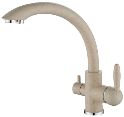 Детальное фото товара: Paulmark ESSEN, смеситель, гранит, бежевый