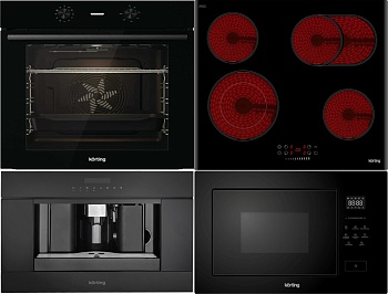 Фото товара: KORTING HK 62550 B + OKB 2820 EN + KMI 827 GN + KCM 9200 BG