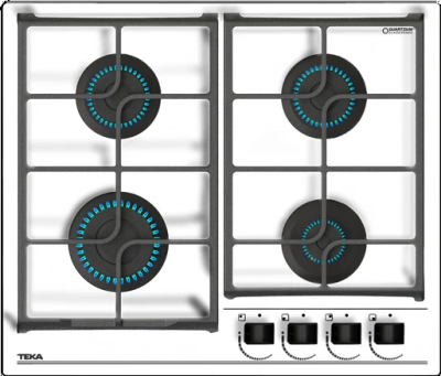 Детальное фото товара: Teka GBC 64100 KBN WHITE MARBLE газовая поверхность