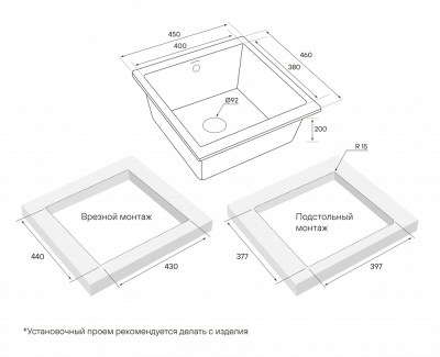 Схема встраивания