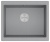 Paulmark GERA 60, мойка, гранит, серый Детальное фото товара: Paulmark GERA 60, мойка, гранит, серый