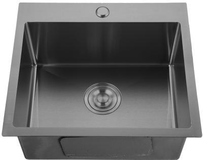 GranFest 5045 PVD, мойка, нержавеющая сталь, графит