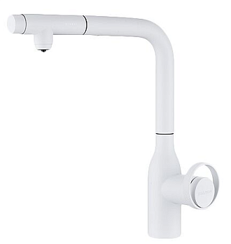 Фото товара: Paulmark URBAN, смеситель, белый матовый