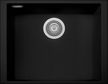 Фото товара: Rivelato STRIA SR-5649 nero profondo, мойка, гранит, черный