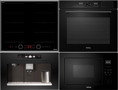 KORTING HIB 68700 B QUADRO + OKB 1650 GN STEAM + KMI 827 GN + KCM 9830 BCG