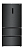 Фото товара: MEFERI MFR83BLACK IX TOTAL NO FROST FRENCH DOOR COMFORT