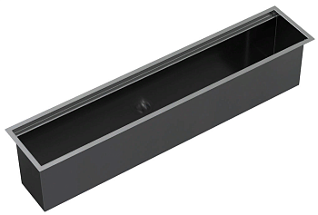 Фото товара: Omoikiri DRY-02-GM, сушка для посуды, вороненая сталь