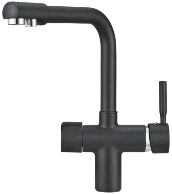 Детальное фото товара: GRANULA 2088 смеситель, гранит, черный