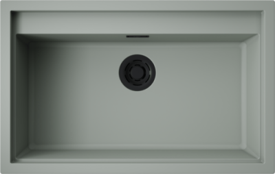 Детальное фото товара: Omoikiri Sintesi 79-WG, мойка, керамика, wind green