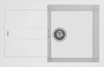 Фото товара: Rivelato LUMO LM-7850 bianca, мойка, гранит, белый