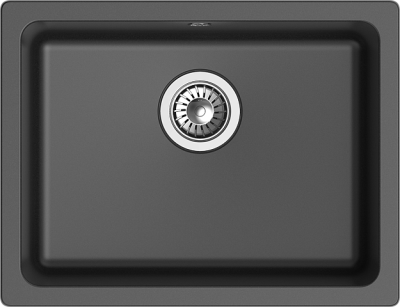 Детальное фото товара: Rivelato BERKANA BK-50 antracite, мойка, гранит, антрацит