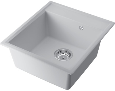 Omoikiri Daisen 46-WH, мойка, гранит, белый Детальное фото товара: Omoikiri Daisen 46-WH, мойка, гранит, белый