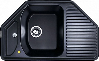 Zigmund & Shtain ECKIG 800, мойка, черный базальт   Фото товара: Zigmund & Shtain ECKIG 800, мойка, черный базальт