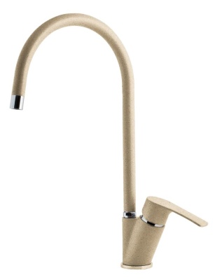 Детальное фото товара: GranFest 5023, смеситель, мрамор, кашемир