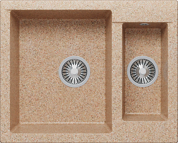 Фото товара: Polygran BRIG-620, мойка, мрамор, песочный 302