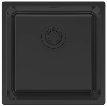 Фото товара: Paulmark YUNI 44 UNI, мойка, нержавеющая сталь, матовый черный