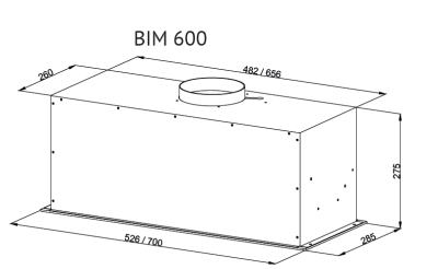 Детальное фото товара: Kuppersberg BIM 600 White