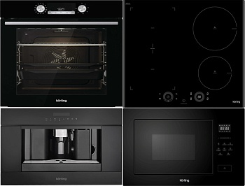 Фото товара: KORTING HIB 64750 B SMART + OKB 8921 ESN + KMI 827 GN + KCM 9200 BG