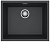 Фото товара: ALVEUS OMNI 30 GRANITAL DEEP BLACK-G90, мойка, гранит, черный матовый (в комп. с сифоном 1145083)