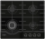 Haier HHX-M64RFB Детальное фото товара: Haier HHX-M64RFB газовая поверхность