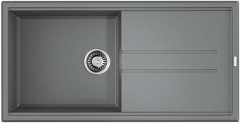 Фото товара: Omoikiri Tedori 100-GR, мойка, гранит, leningrad grey