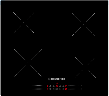 Фото товара: Delvento V60I74S120 индукционная поверхность