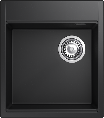 Фото товара: Rivelato TESORO TR-455-R nero, мойка, гранит, черный