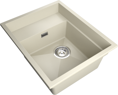 Детальное фото товара: Rivelato NOBILE NB-544-L beige scuro, мойка, гранит, темно-бежевый