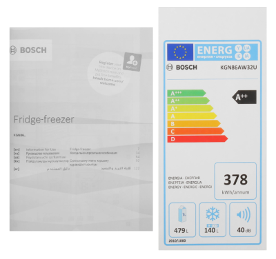 Детальное фото товара: Bosch KGN86AW32U