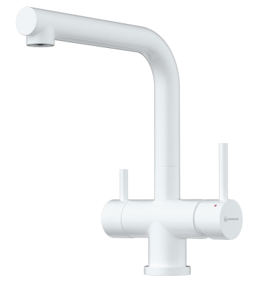 Детальное фото товара: Omoikiri Takamatsu-S-PW, смеситель, чистый белый