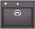 Фото товара: Blanco Dalago 6, мойка, гранит, темная скала с клапаном автоматом