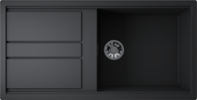 Детальное фото товара: Omoikiri Kitagawa 100-GB, мойка, керамика, графит
