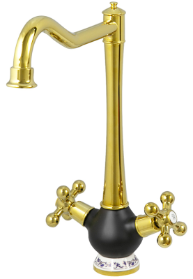 Zigmund & Shtain ZS 2100, смеситель, черный базальт