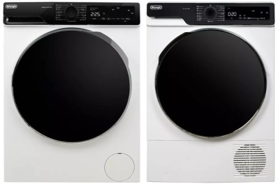 Детальное фото товара: DeLonghi стирка DWM 724 VI ALICIA + сушка DTD 795 H FABIO
