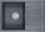 Детальное фото товара: Emar EMQ-1700.Q, мойка, гранит, антрацит