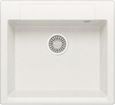 Детальное фото товара: Polygran ARGO-560, мойка, мрамор, белый хлопок 36