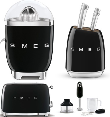 Детальное фото товара: Smeg KLF04BLEU + TSF01BLEU + EGF03BLEU + BLF03BLEU + HBF03BLEU + HMF01BLEU + CJF11BLEU + KBSF02BL