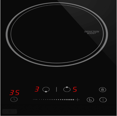 Детальное фото товара: Maunfeld AVI3023SBK индукционная поверхность