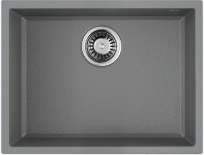 Omoikiri Tedori 54-U-GR, мойка, гранит, leningrad grey