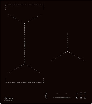 Фото товара: ZUGEL ZIH454B индукционная поверхность