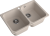 ЭкоМ 7448-2, мойка, гранит, песочный Детальное фото товара: ЭкоМ 7448-2, мойка, гранит, песочный