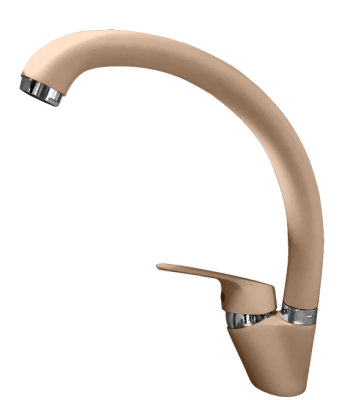 Детальное фото товара: Granfest 3323, смеситель, мрамор, топаз