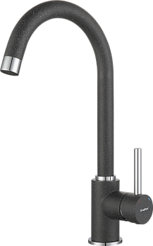 Фото товара: GranFest 3650, смеситель, мрамор, графит